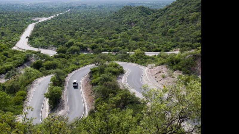 Vialidad Catamarca exhibe con orgullo la Cuesta  a Los Ángeles