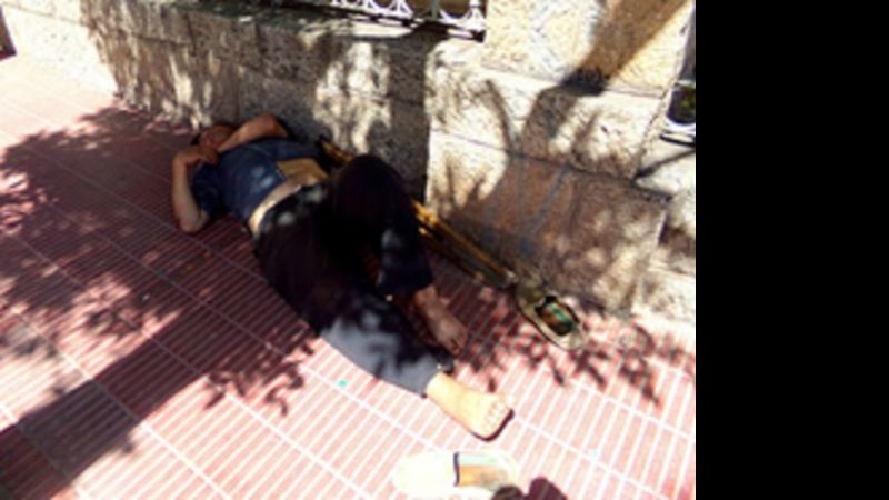 Personas indigentes sin atención sanitaria