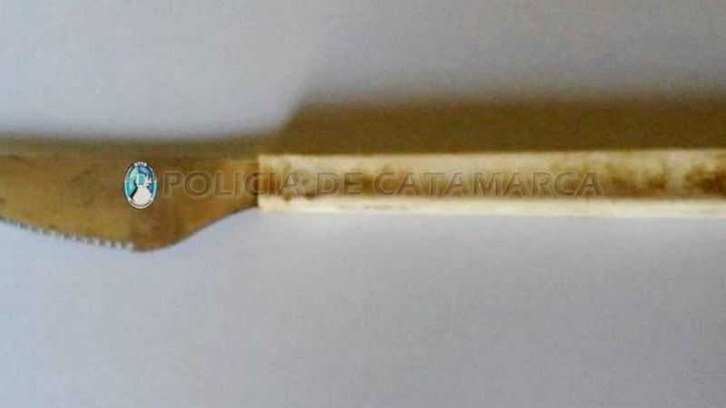 Demoran a un adolescente y secuestran un cuchillo