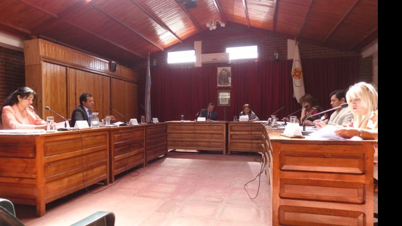 Penúltima sesión en el Concejo Deliberante de Santa María