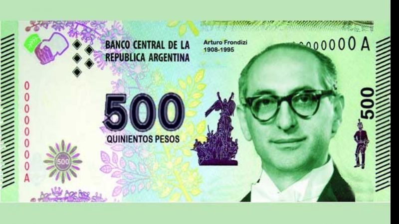Frigerio confirmó que buscan avanzar con el billete de $500
