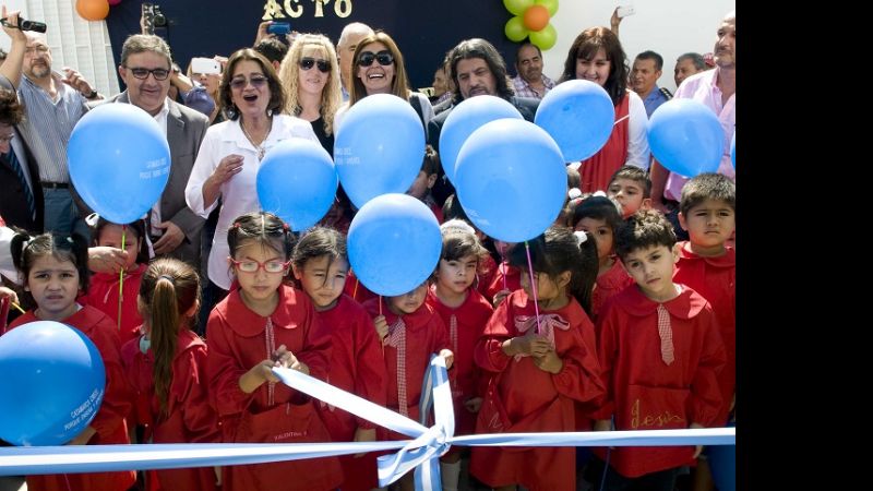 Inauguran dos nuevas salas de jardín en Capital