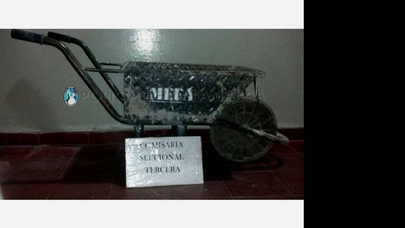 Aprehendieron a un joven sospechado de robar una carretilla