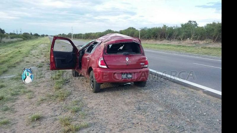 Vuelco en Capayán