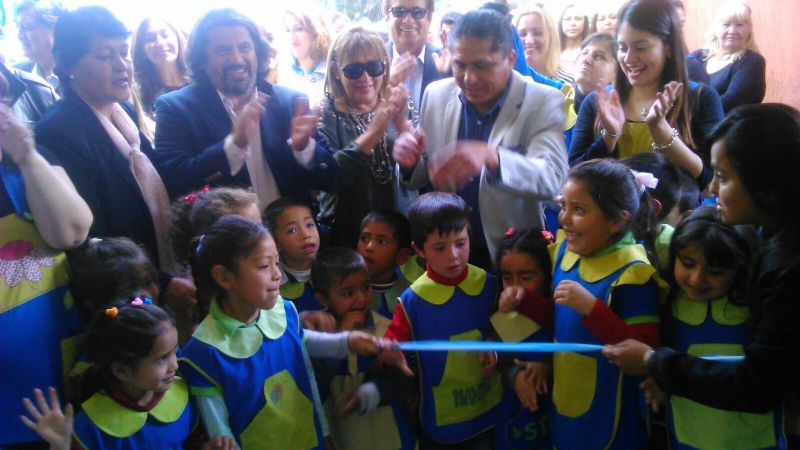Se inauguró el nuevo edificio del Jardín de Infantes de Siján