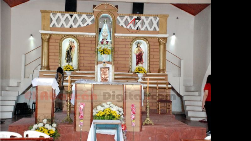 Inauguraron refacción en la Iglesia de Palo Blanco