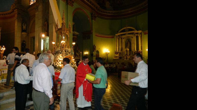 El ámbito de la Producción rindió homenaje a la Virgen del Valle