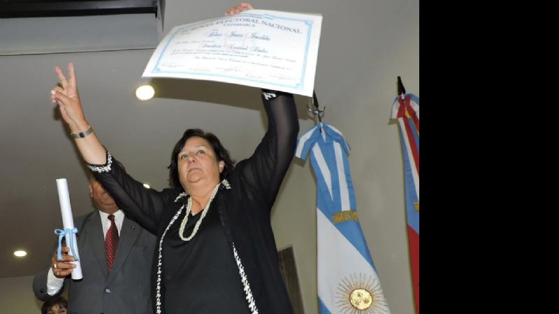 Legisladores nacionales electos, recibieron sus diplomas