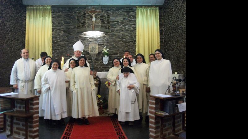 Misa en el Monasterio de las Dominicas