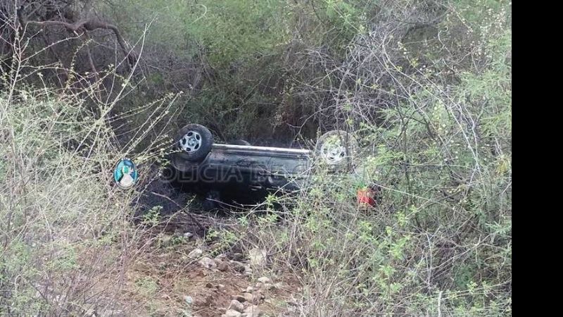 Volcó un auto con seis ocupantes en Andalgalá