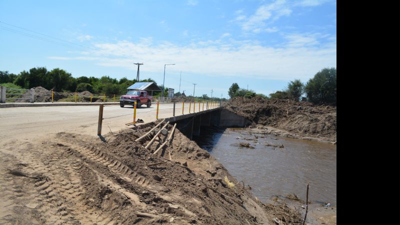 Reiteran el llamado a licitación para la construcción del nuevo puente sobre el río Bañado de Ovanta