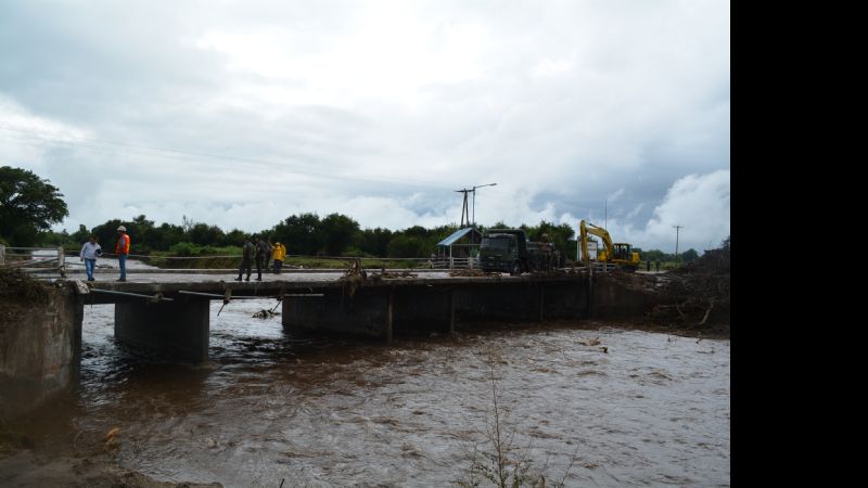 Reiteran el llamado a licitación para la construcción del nuevo puente sobre el río Bañado de Ovanta