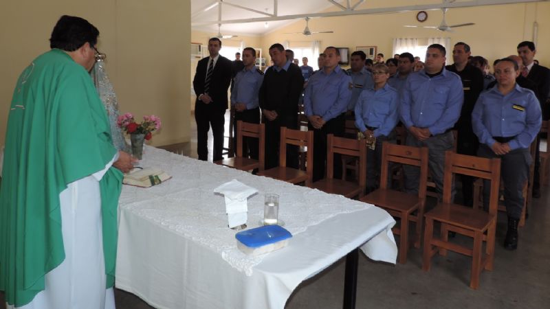 La Virgen del Valle llevó bendiciones a las unidades penitenciarias de varones y de mujeres