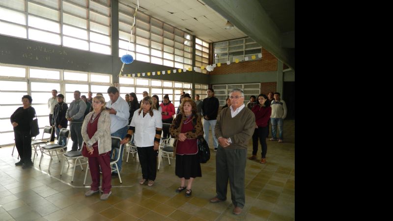 La Virgen Morena es homenajeada en la Escuela de Formación Profesional N° 1