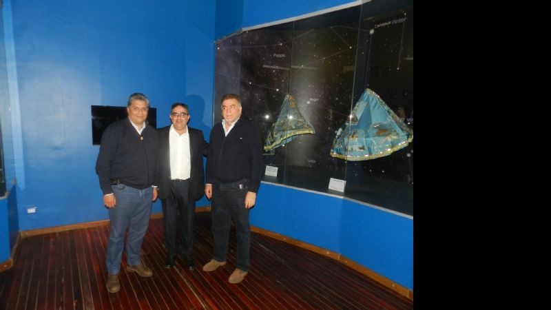 Jalil recibió a Domingo Amaya en una visita protocolar