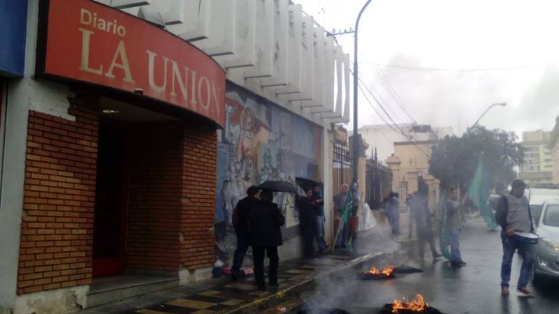 Solidaridad con trabajadores de La Unión y reincorporación de despedidos