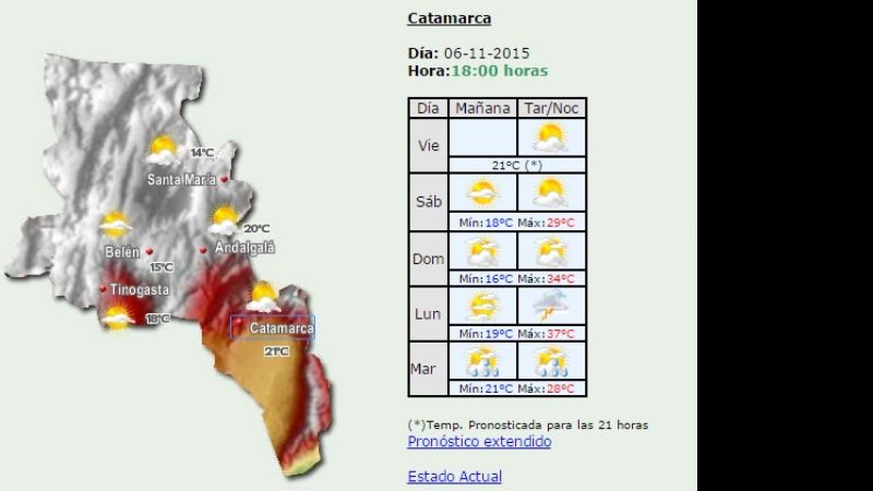 Fin de semana sin lluvia a la vista