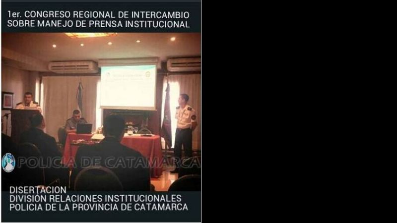 “1er Congreso Regional de Intercambio Sobre El Manejo de Prensa Institucional”