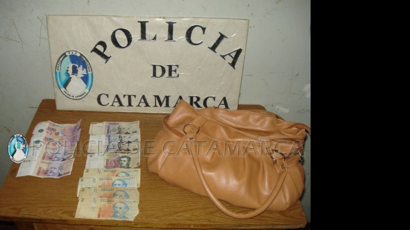 Joven arrebató una cartera y fue aprehendido