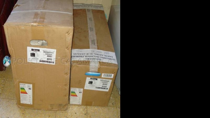 Secuestran un aire acondicionado