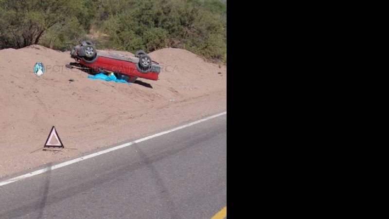 Vuelco fatal en Tinogasta
