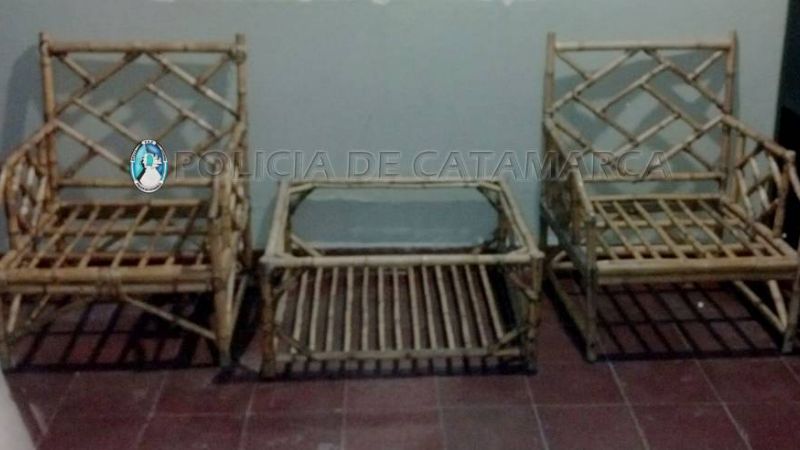 Recuperan elementos robados