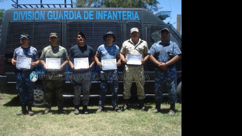 Finalizó capacitación para policías