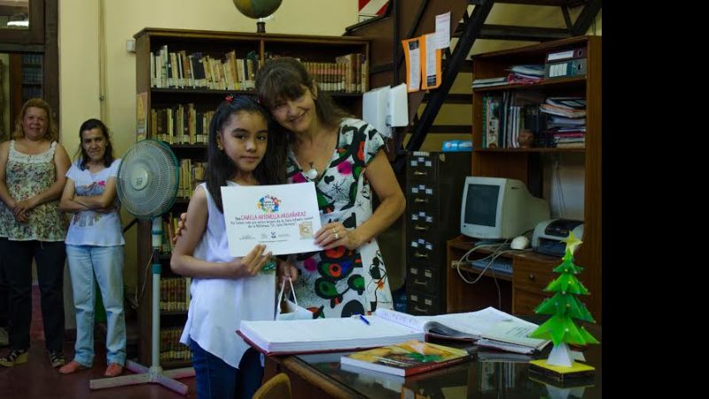 La “mejor lectora” del año fue Nélida Ponti de Buceta, de 82 años