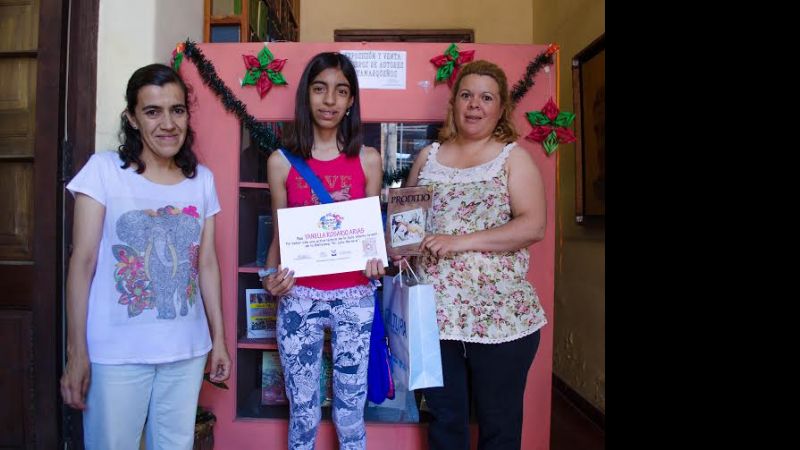 La “mejor lectora” del año fue Nélida Ponti de Buceta, de 82 años