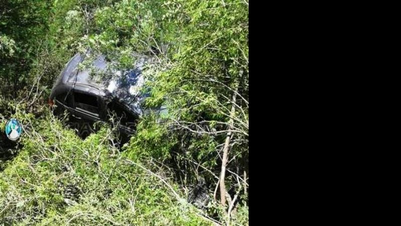 Volcó un auto camino a El Rodeo