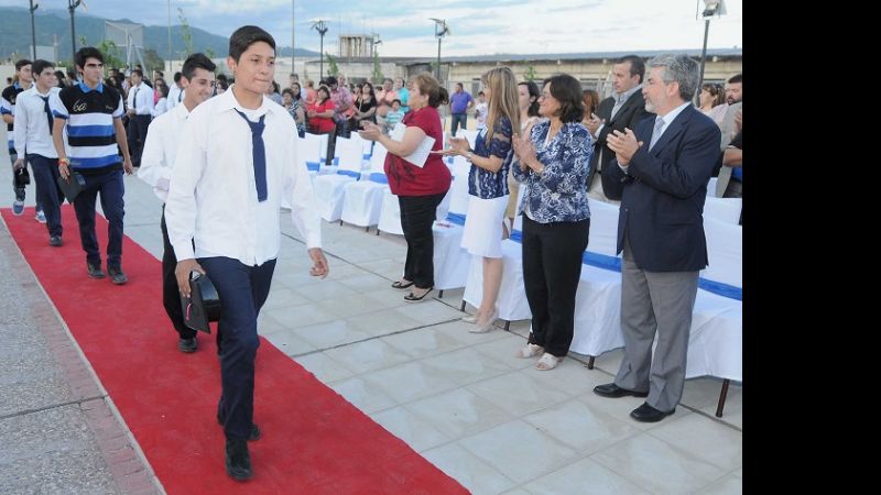 La Gobernadora cerró el ciclo lectivo en la Escuela "Ramón S. Castillo"