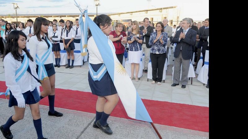 La Gobernadora cerró el ciclo lectivo en la Escuela "Ramón S. Castillo"