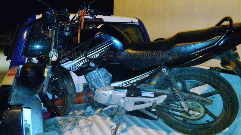 Recuperan una moto robada en el Oeste de la Capital