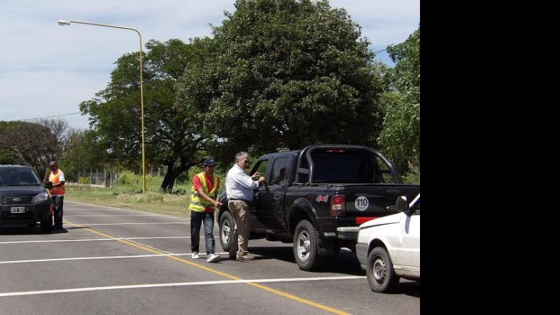 Aplican controles al tránsito en la Municipalidad de Fray Mamerto Esquiú
