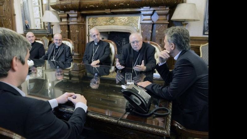Macri recibió a la cúpula de la Conferencia Episcopal
