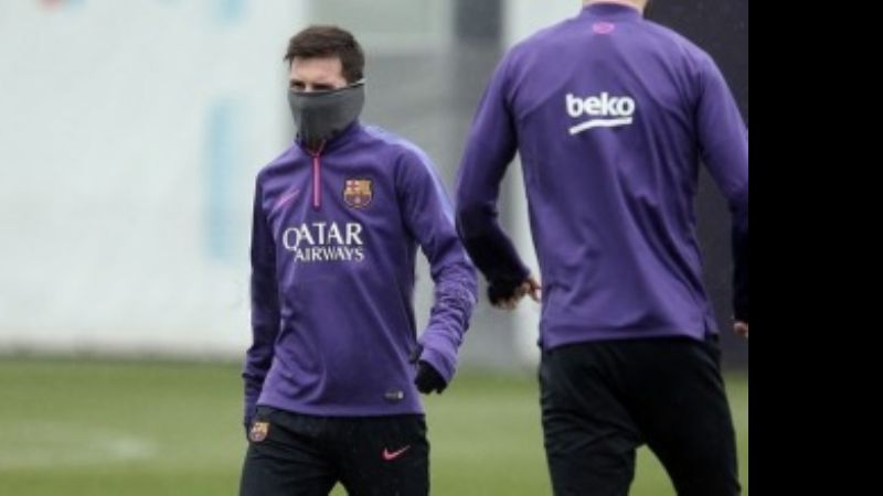 Messi no entrenó con el Barcelona pero igual jugaría frente a River