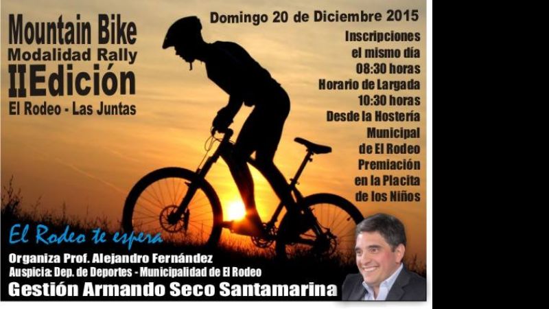 Este domingo carrera de Montain Bike en El Rodeo