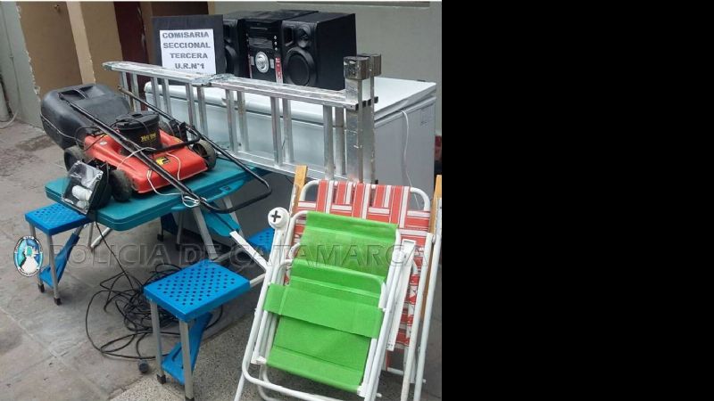 Recuperaron elementos robados en la Capital