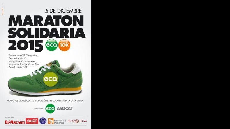 Prueba atlética benéfica de Eca a favor de la Casa Cuna