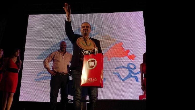 Agustín Tapia del padel, “Mejor Deportista del Año” en Catamarca