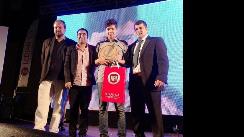 Agustín Tapia del padel, “Mejor Deportista del Año” en Catamarca