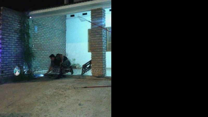 Encontraron una granada en el cantero de su casa