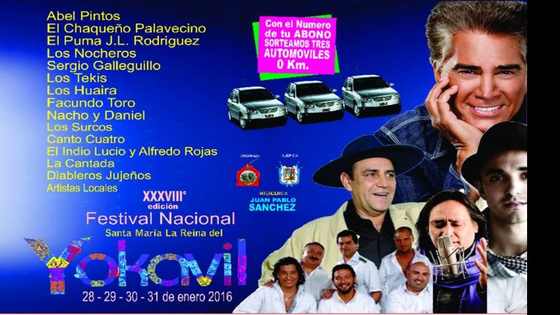 Convocatoria a vendedores de abonos para el Festival del Yokavil