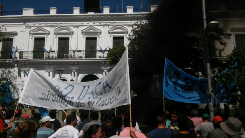 Denuncias penales por agresión a policías y manifestación desmedida