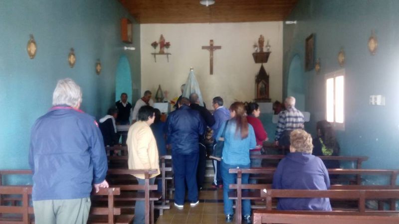 La Sagrada Imagen de la Virgen del Valle visitó Los Castillo