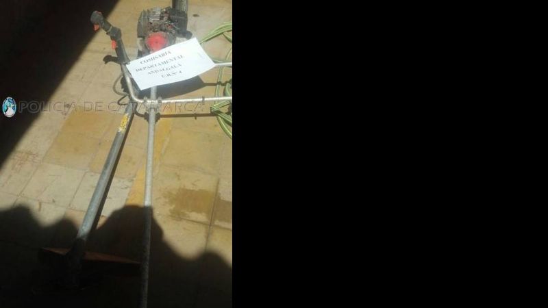 Aprehenden a tres jóvenes y recuperan elementos robados en Andalgalá