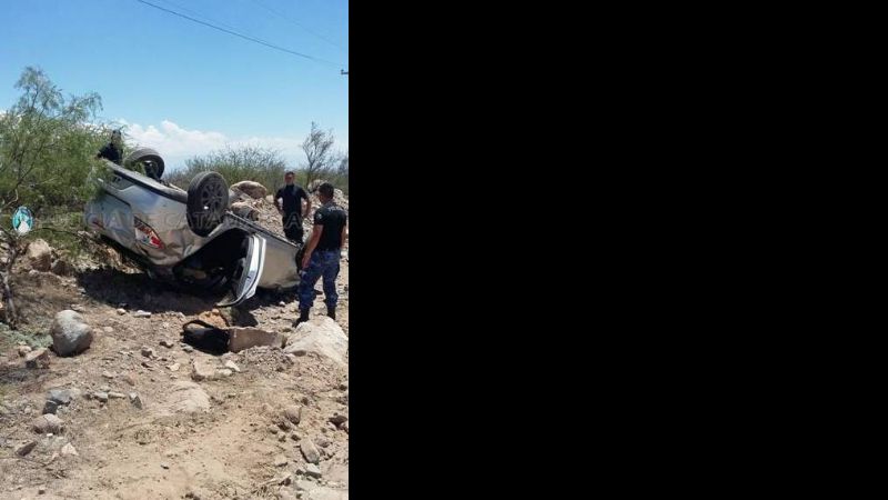 Grave vuelco en Pomán