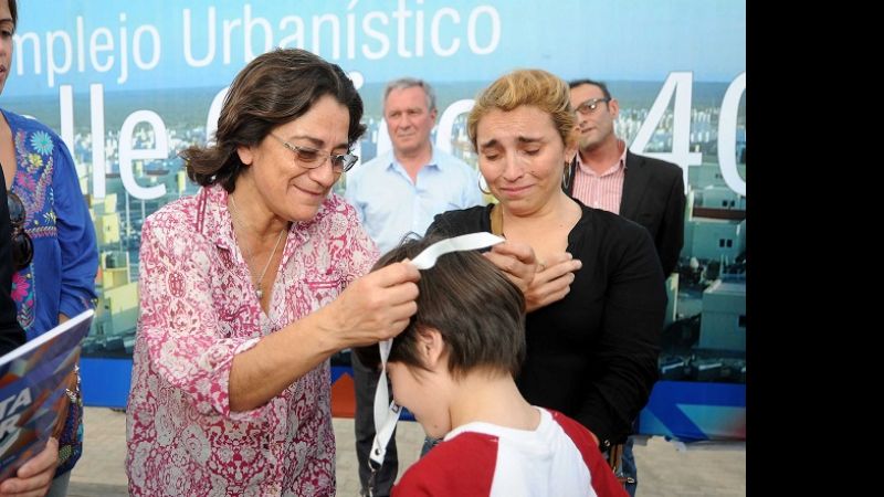 Entrega de viviendas en Valle Chico