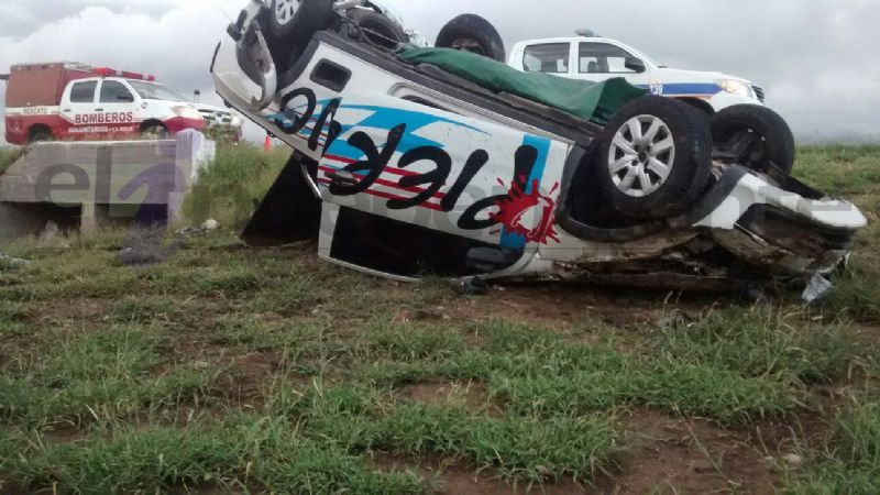 “Pierino” salvó milagrosamente su vida, tras espectacular accidente