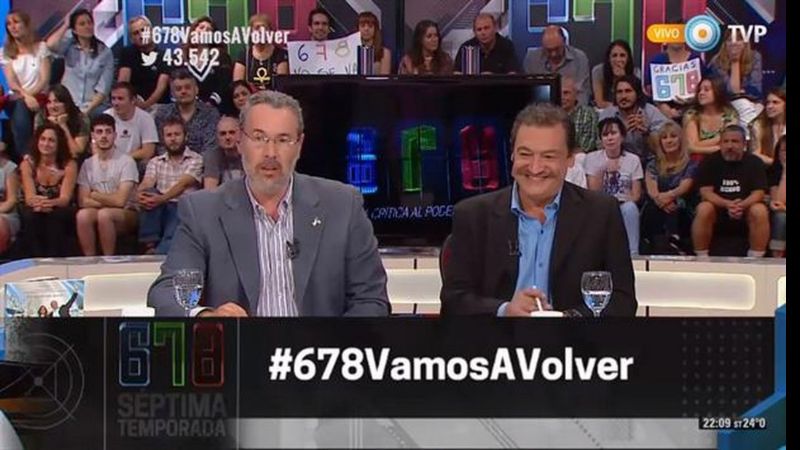 “6,7,8” se despidió con Máximo Kirchner y Axel Kicillof